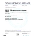 FSC chain of custody