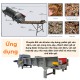 Industrial hammer drum wood chipper for biomass and wood waste processing