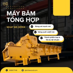 Industrial Multi-purpose Wood Chipper